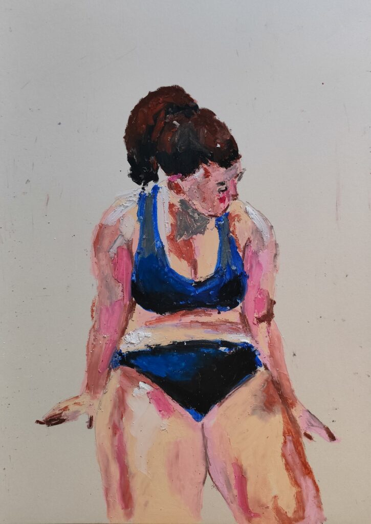Anita a bordo piscina - valeria magini